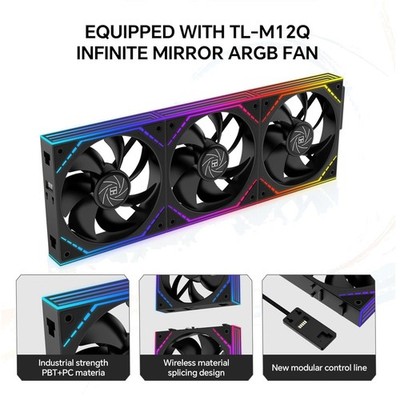 AMD AM4/AM5 & Intel /1700 Compatible 360mm AIO Liquid Cooler