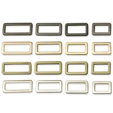 Bag Clasp Glide Adjuster Clips For 19 25 32 38 50 mm Bag Strapping Chain Belt #