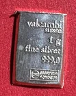 Vintage .999 FINE SILVER Mini Bar! 1 Gram!