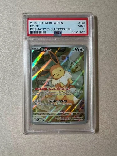 (C) 2025 Pokemon SVP EN Prismatic Evolutions 173 Eevee ETB Promo!