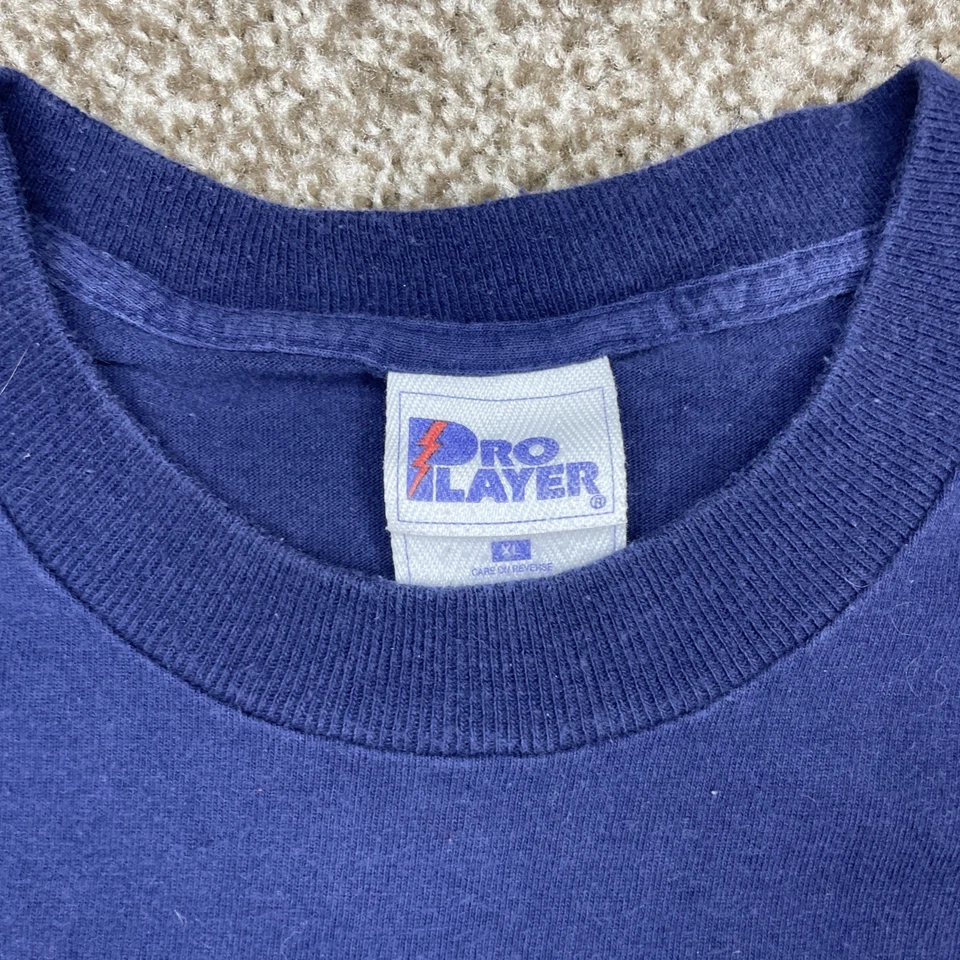 Camiseta De Colección Jugador Profesional Deion Sanders Cowboys Para Hombres XL Estampado Grande 1996 Años 90 NFL Foto 3 de 4