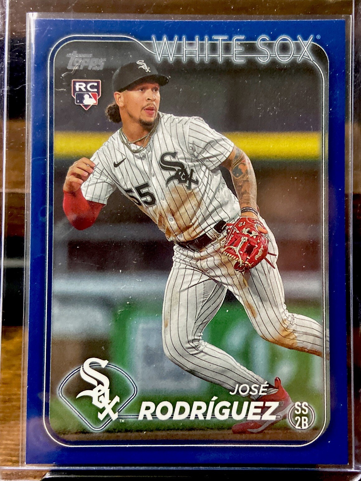 2024 Topps ROYAL BLUE Jose Rodriguez ROOKIE #86 - Chicago White Sox