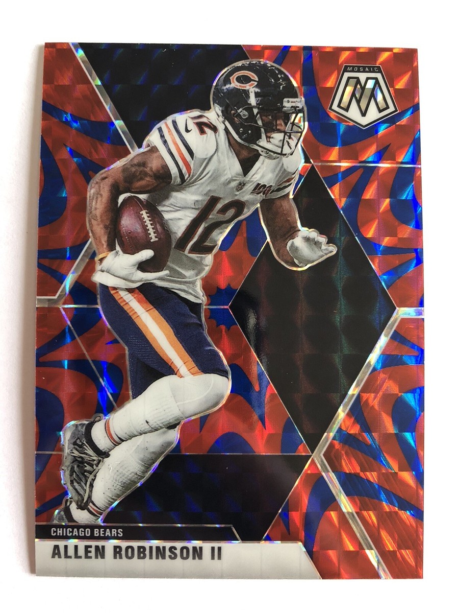 2020 Panini Mosaic Allen Robinson II Blue Reactive Prizm BEARS | eBay