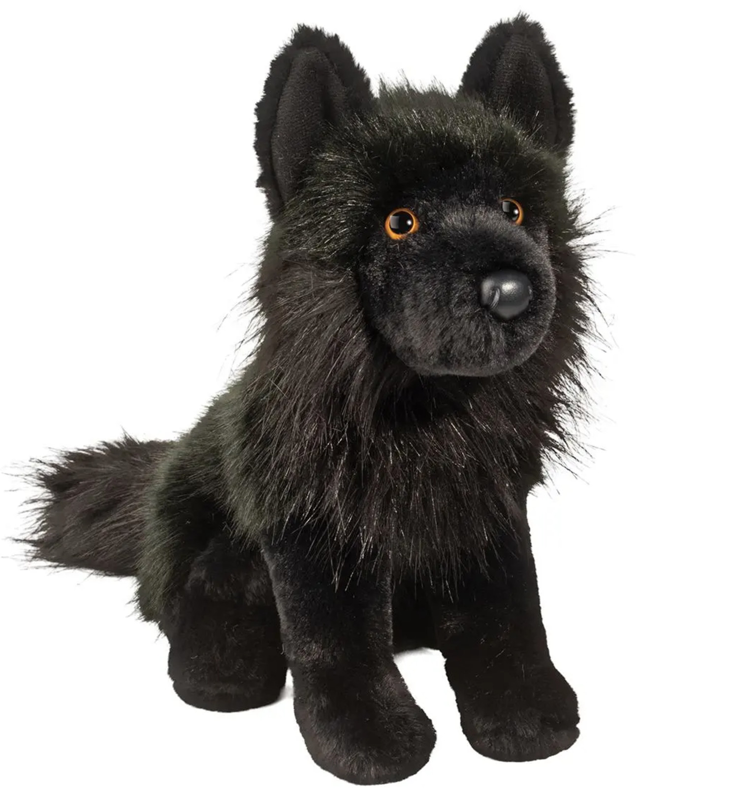 Плюшевая игрушка Douglas Toys Vilkas Black Wolf, 11