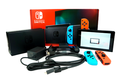 Nintendo Switch HAD-S-KABAA 32GB Blue/Red Handheld Console Nintendo Switch HAD-S-KABAA 32GB Blue/Red Handheld Console