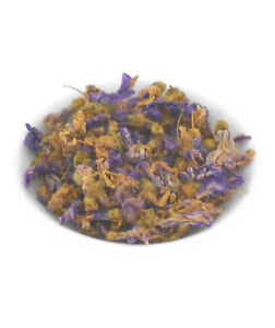 Quality Dried Blue Mallow Flowers Malva Sylvestris Premium Herbal Tea 10g Ebay