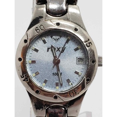 Roxy Blue and Silver Women\'s Watch ROXY Quartz 100 m (10 ATM) Water Resistance Wristwatches for  main image 3