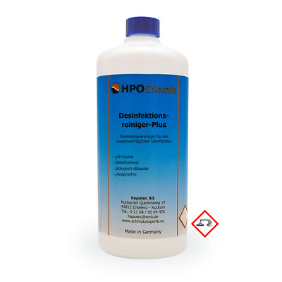 Desinfektionsreiniger-Plus 3x1ltr. pH-neutral phosphatfrei hygienisch