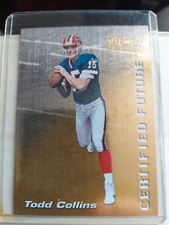 Todd Collins 1995 Select Certified Future Card #9 Buffalo Bills NFL