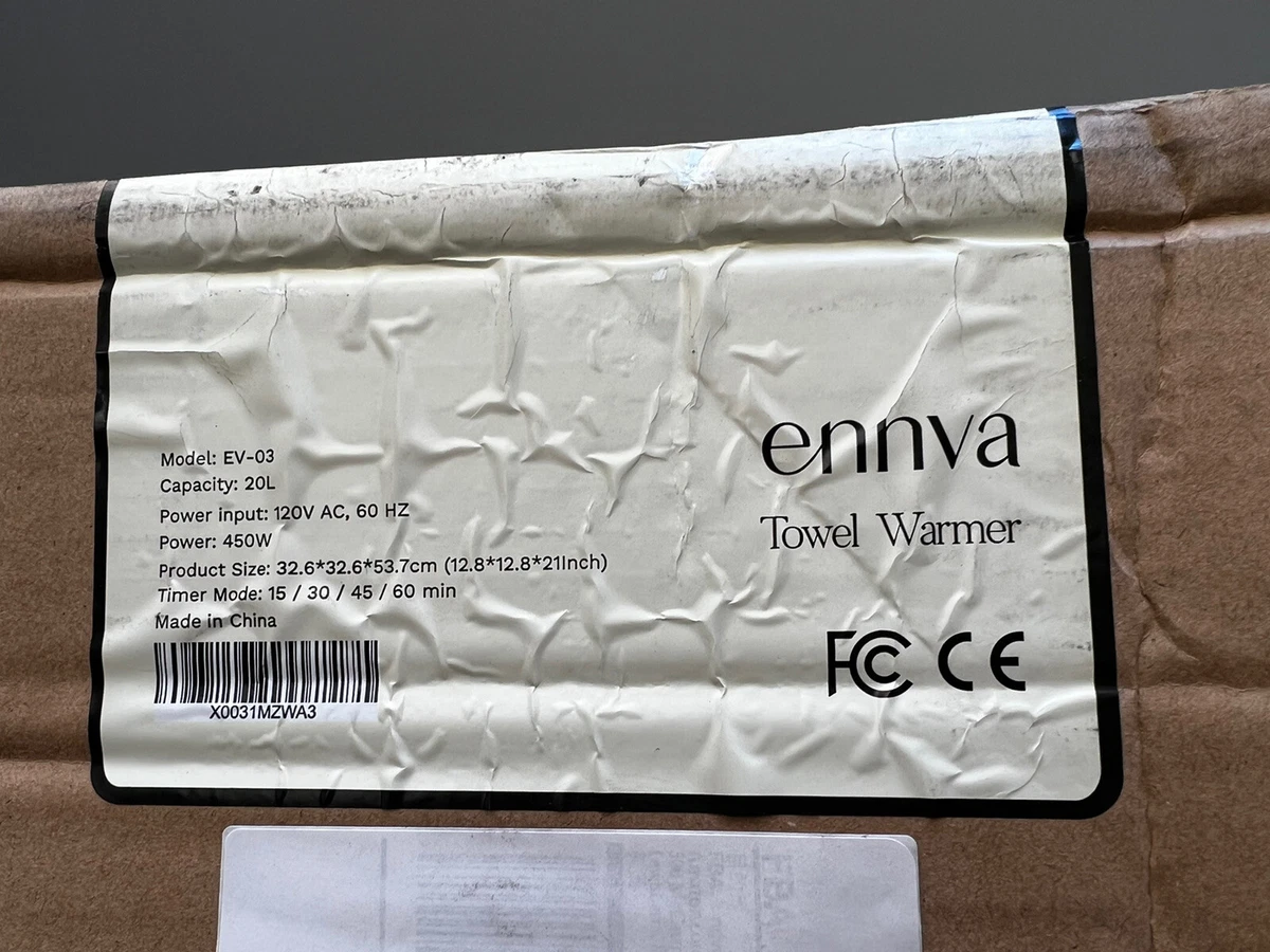 ennva 22L Towel Warmer for Bathroom Spa Hotel- Luxury Bath Towel Heater |  eBay