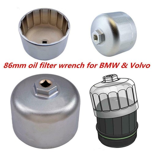 86mm Oil Filter Wrench Housing Tool For Volvo C70 S40 S60 S70 S80 V40