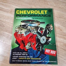 Vintage Chevrolet  Performance Handbook Hot Rod Magazine 1963