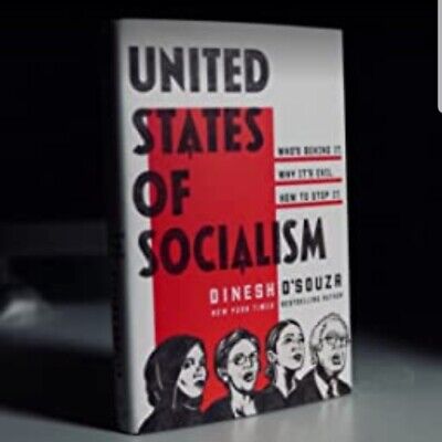 The United States of Socialism by Dinesh D'Souza (2020, Hardcover