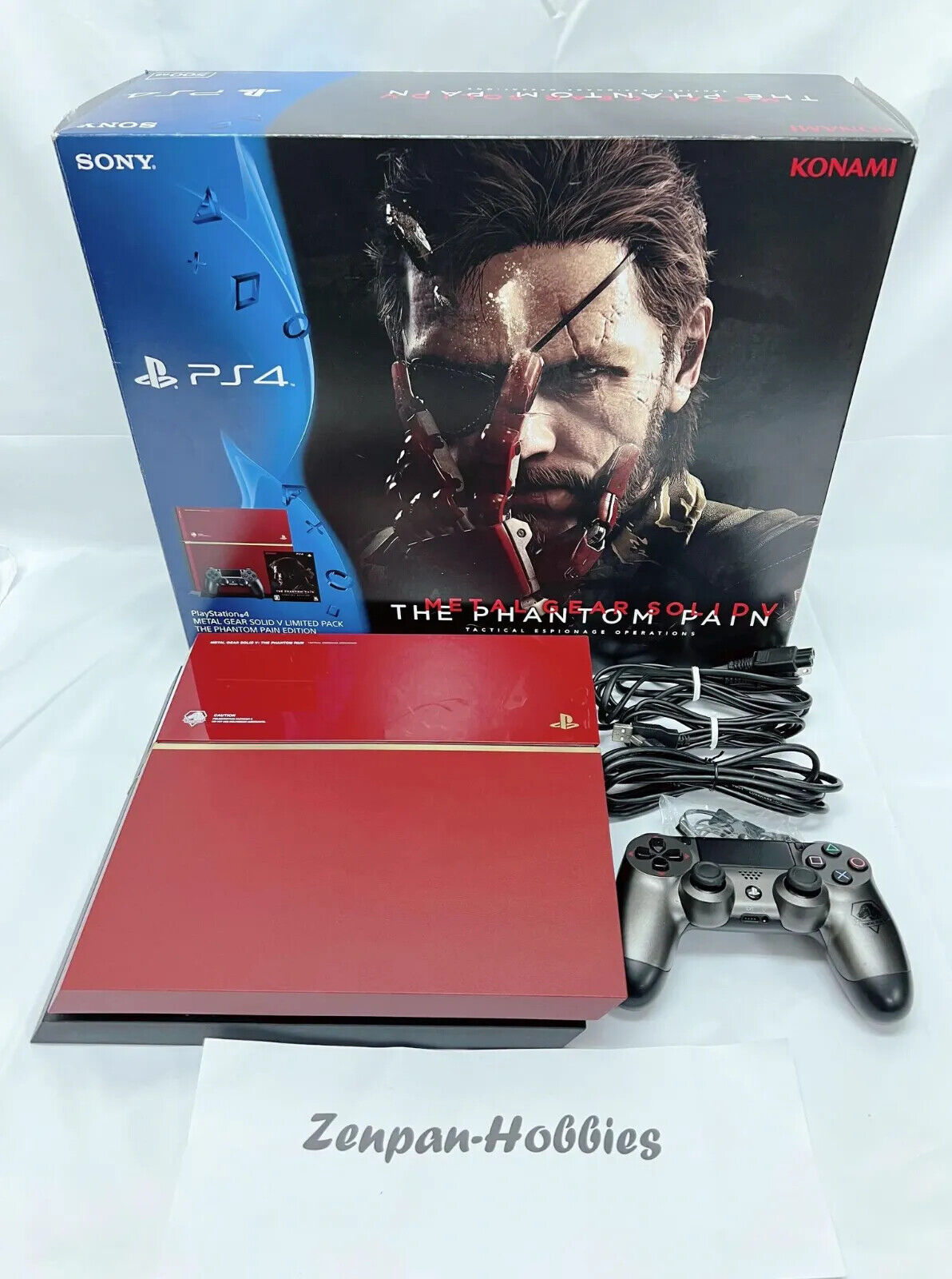 Sony Playstation 4 PS4 500GB Metal Gear Solid V Limited Game