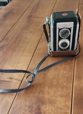 Vintage Kodak Duaflex II Camera Kodet Lens PARTS, REPAIR OR DECORATION 