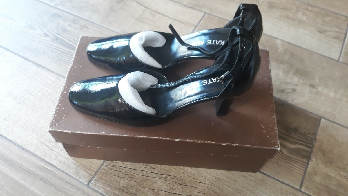 Talons Hauts KATE KUBA Noir Taille 37 - Talon Moyen, Neuf Sans Boîte