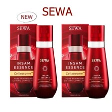 2X NEW SEWA Insam Essence Ginseng Cellxosome Lifting Pore Minimizing 120ml.