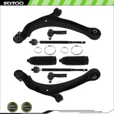 Front Lower Control Arm w Ball Joints Tie Rod End Suspension For Honda Odyssey