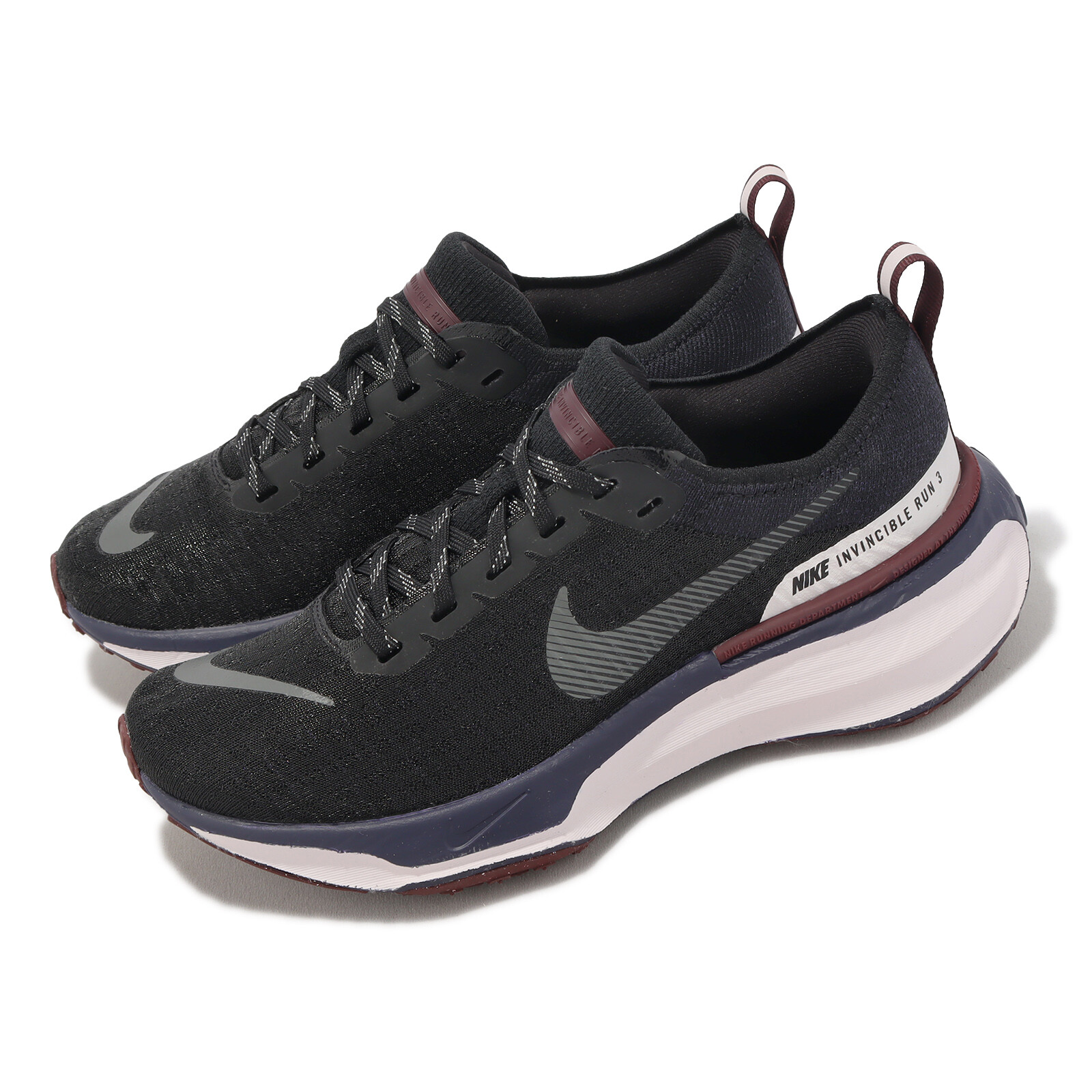 Женские кроссовки Nike Wmns ZoomX Invincible Run FK 3 Black Iron Grey DR2660-004