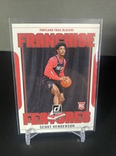 2023-24 Donruss Basketball #19 Scoot Henderson Franchise Features Trail Blazers