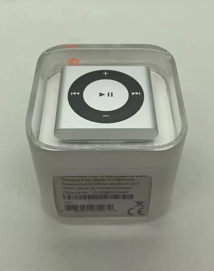 Apple Ipod Shuffle - 4. Generazione Argento 2 GB NUOVO Sigillato - Immagine 2 di 4
