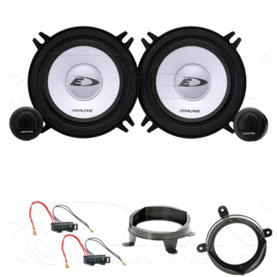 ALPINE LAUTSPRECHER für MERCEDES M-KLASSE W164 2005-2011 Front Tür 250W #BKHX