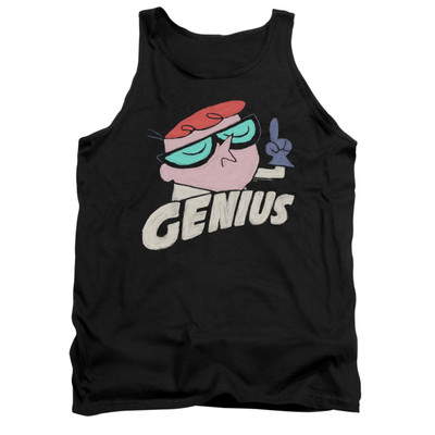 DEXTER'S LABORATORY GENIUS Licensed Men's Graphic Tank Top Sleeveless SM-2XL