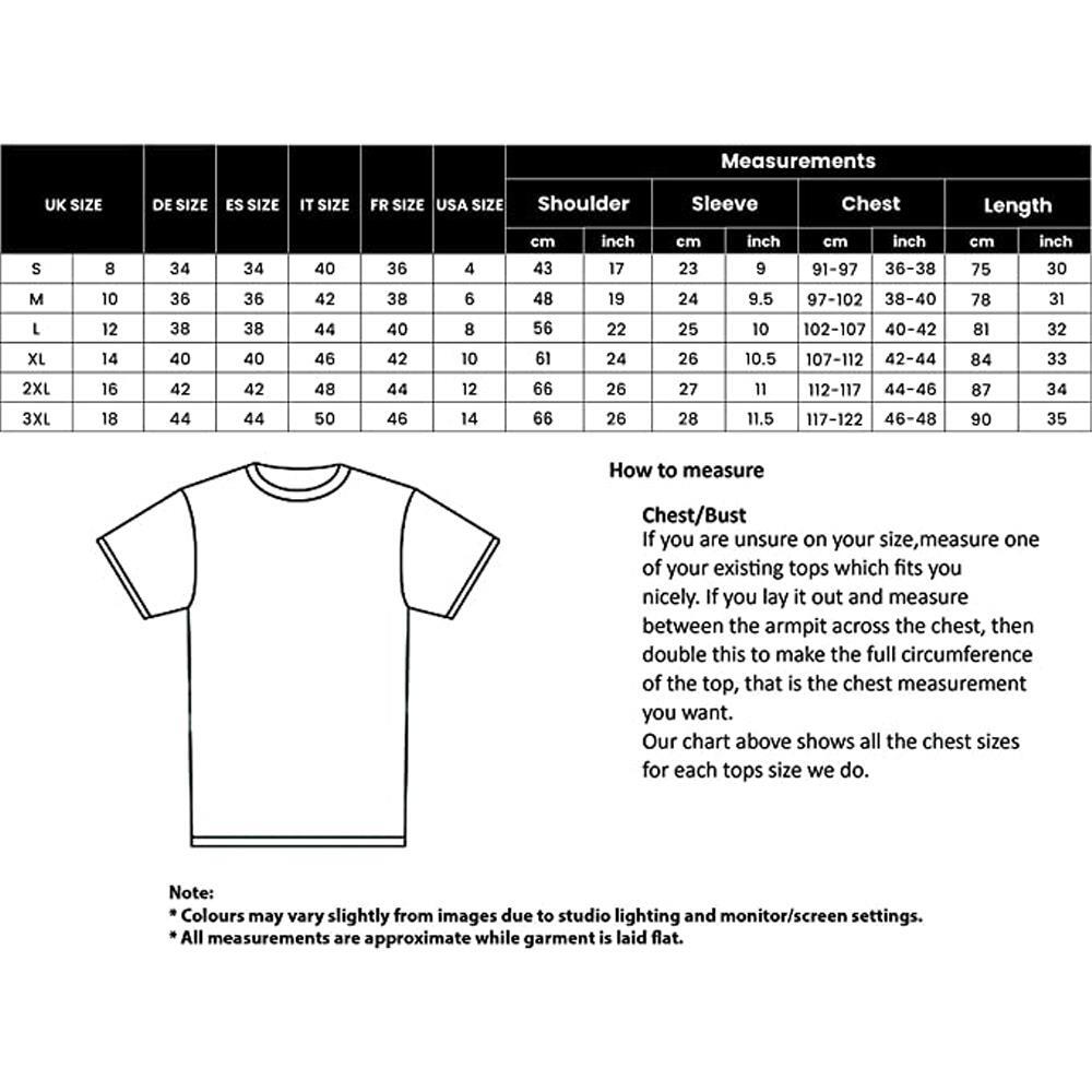 Standard Men's T Shirt Size Chart Size Of T Shirt Design In