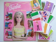 2002 ALBUM  BARBIE COSTUMES OF THE WORLD 220 STIKERS Collection Topps MATTEL