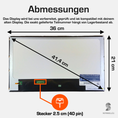 Dalle d'écran LED 15,6 Asus A53SJ - VISIODIRECT