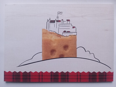 Walkers Shortbread Edinburgh Castle Schottland neue Postkarte Walker's Speyside