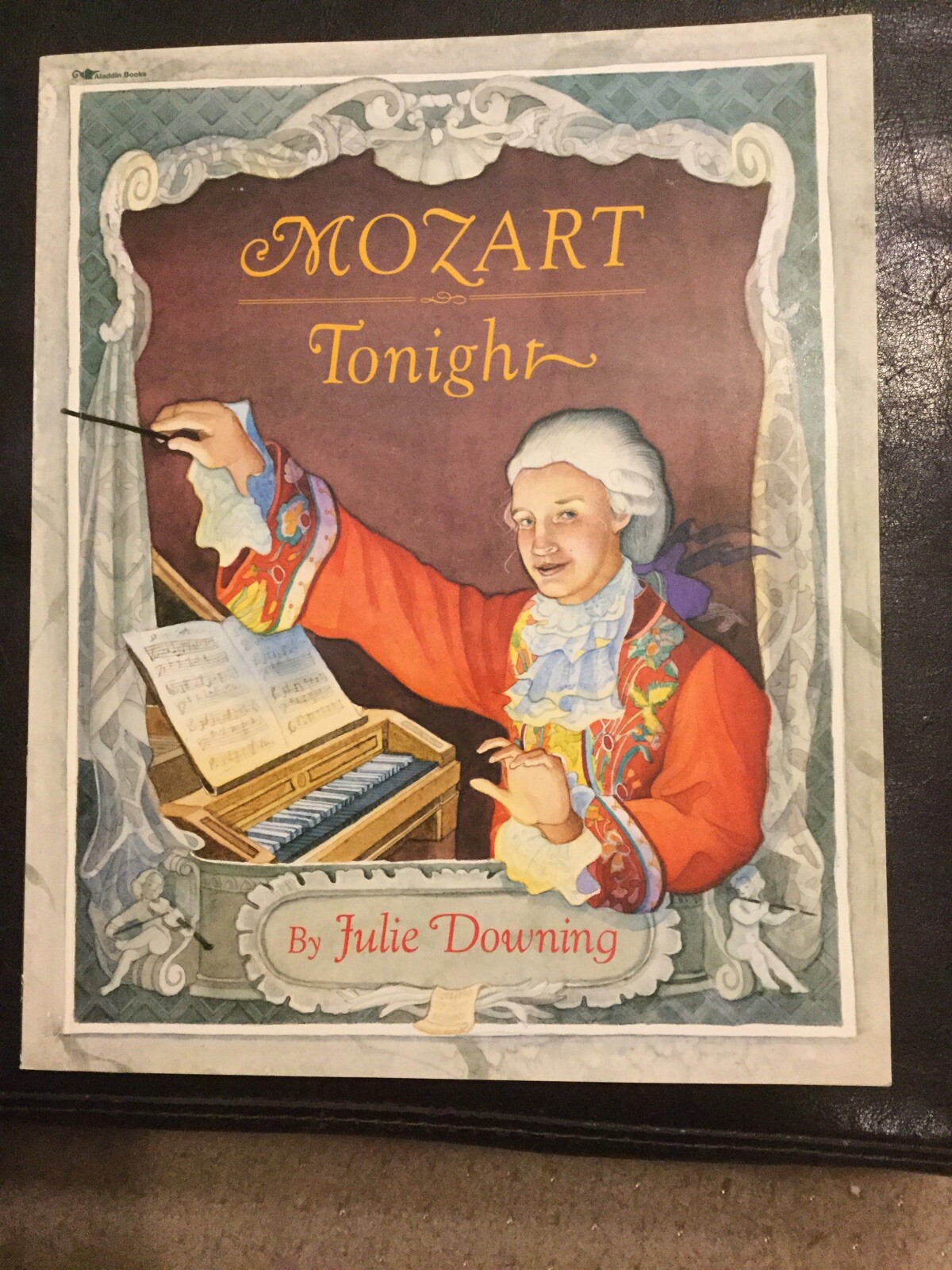Mozart Tonight by Julie Downing (English) Paperback Book Free Shipping! SIGNED