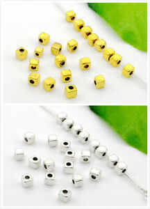 60/180pcs Tibetan Silver Flower Daisy Crafts Loose Spacer Beads 6 mm