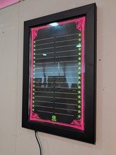 Lavagna Luminosa Menu Ristorante Con Cornice 72x48cm 