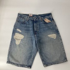 Levi s Blue Jean Shorts 32 NWT 100 Cotton