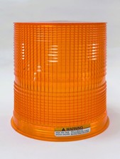 5.3x5.5 Amber Strobe Light Replacement Lens
