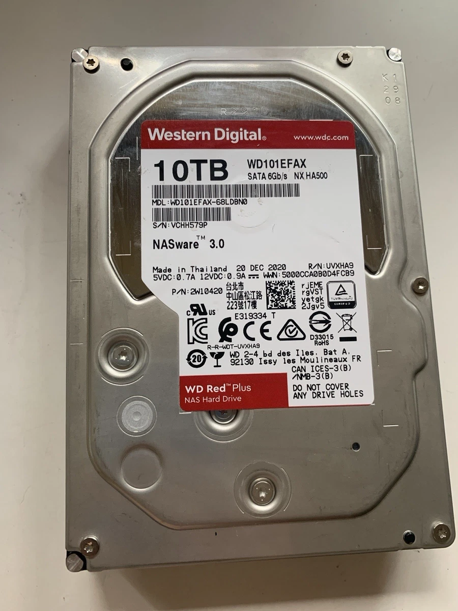 Western Digital SATA III 10 TB Internal Hard Disk Drives for sale