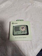 Muzen Bluetooth Sticker Speaker Model MW-Q1L Green