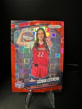 Sonia Citron 2025 Panini Prizm WNBA #148 Red Pandora Rookie /199