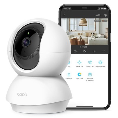 TP-Link 2K Pan Tilt Security Camera for Baby Monitor, Dog Camera w/Motion Det...