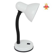 Image of Status Palma Desk Lamp | Flexible Desk Light | White Desk Lamp | Study, EACH