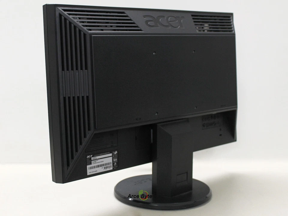 MONITOR PC ACER V193HQ WIDESCREEN 16:9 19" DISPLAY LCD VGA DESKTOP FATTURABILE - Immagine 3 di 4