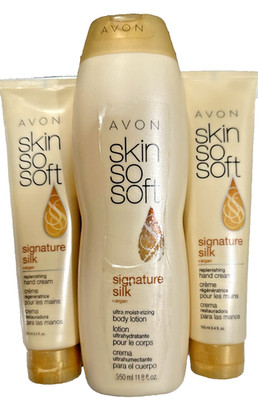 Avon Skin So Soft Signature Silk moisturizing body lotion / Hand Cream