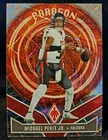 2025 Panini Phoenix Football Silver Lazer Michael Penix Jr. #17