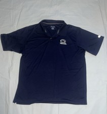 Penn State Nittany Lions Polo/Golf Shirt Size XXL Navy Embroidered Logo NCAA