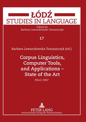 Corpus Linguistics, Computer Tools, and Applications - State of the Art | Buch