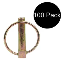 Lot of 100 Qty Linch Lynch Pin Tractor Three Point Attachment 7/16 2N609 PN07