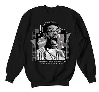 Sweatshirt To Match Retro 4 Cave Stone AJ4 Sneakers - Buggin Out Sweater