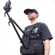 Hongtoo DSLR Vest Rig Bracket Camera Chest Mount Load 2kg w/ shoulder strap
