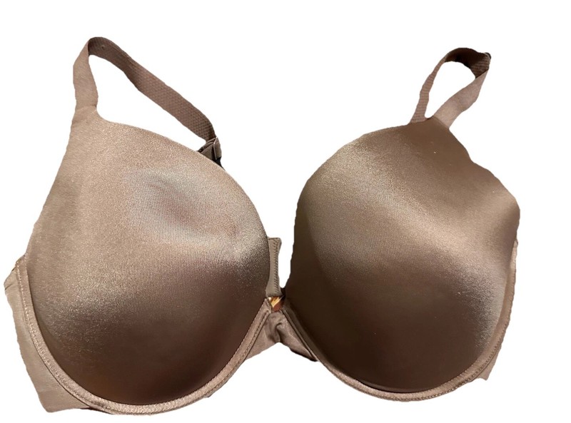 Secret Treasures Bra Womens Size 40DD Tan Brown Underwire T-Shirt